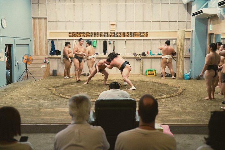 Tokyo Sumo Morning Training