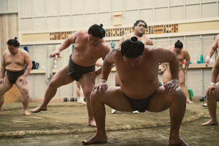 Tokyo Sumo Morning Training