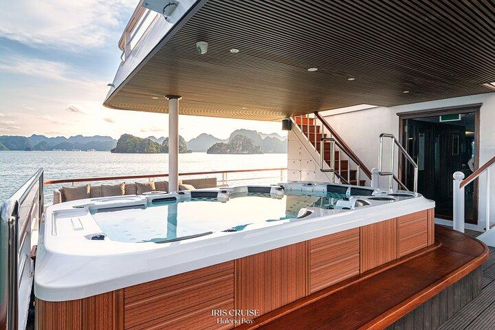 Iris Luxury Cruise Tour in Halong Bay Departing from Harbor