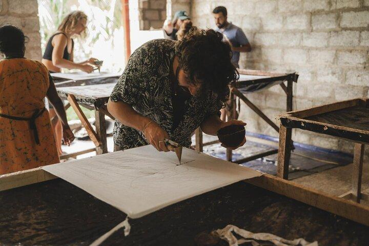 Batik Making Workshop in Galle