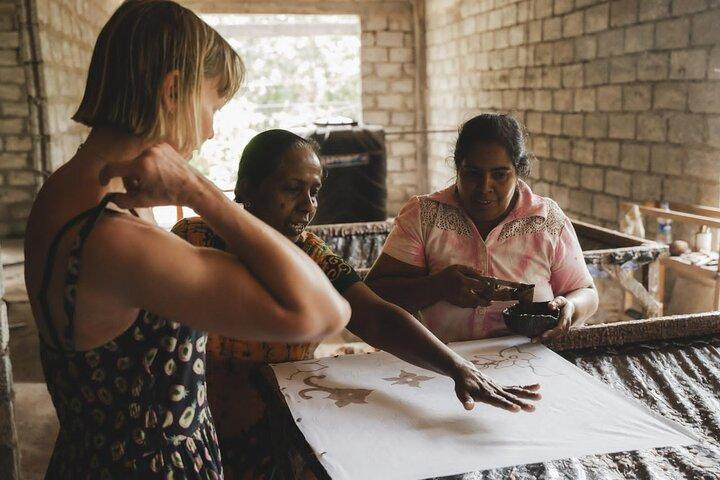 Batik Making Workshop in Galle