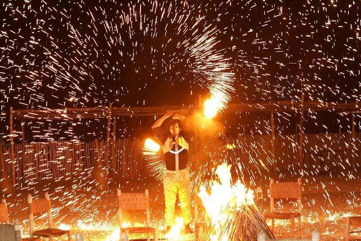 Marrakech: Magical Dinner In the Desert, Camel Ride and Fire show