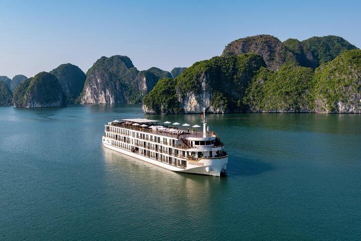 Halong Bay and Lan Ha Bay Indochine 5Star Cruise 2D1N Luxury Tour