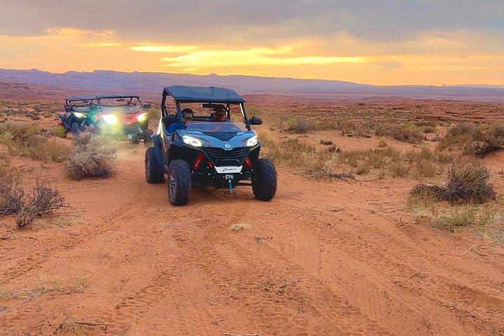 2 Hour Ride-With-A-Guide UTV Tour with Views of Lake Powell Area