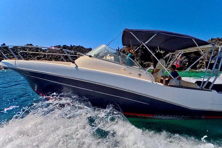 Explore Santorini and its volcanic wonders with Alex Private Boat