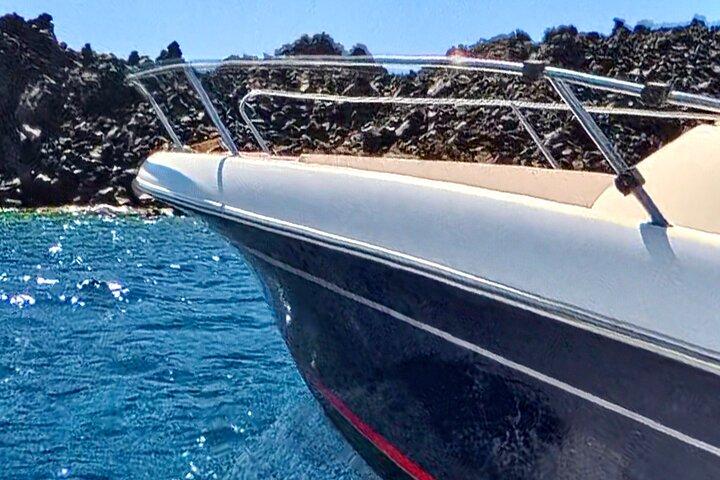 Explore Santorini and its volcanic wonders with Alex Private Boat