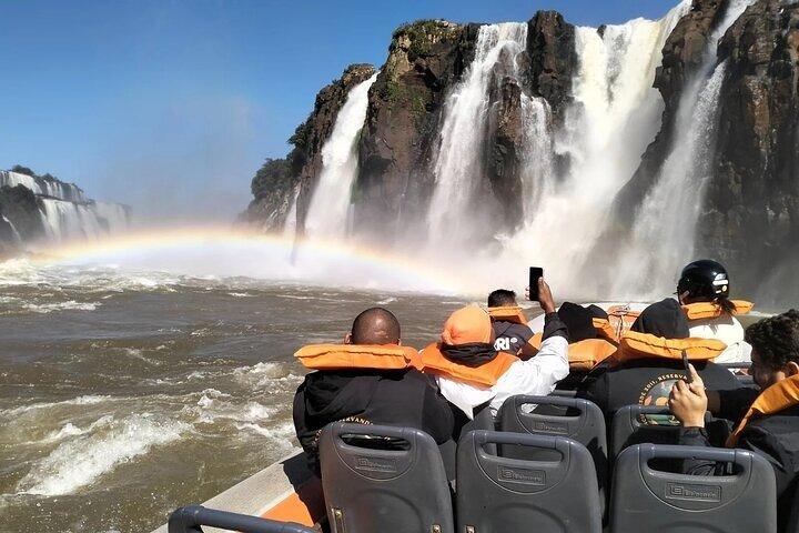 Iguazu Falls Full Day Brazil and Argentina with BOAT ADVENTURE