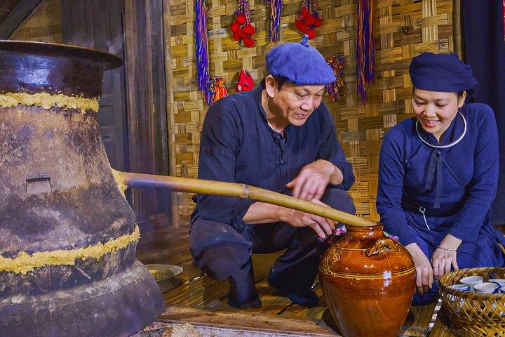 Village Thai Hai DE l'Ethnie Tay Community Tourism in Vietnam