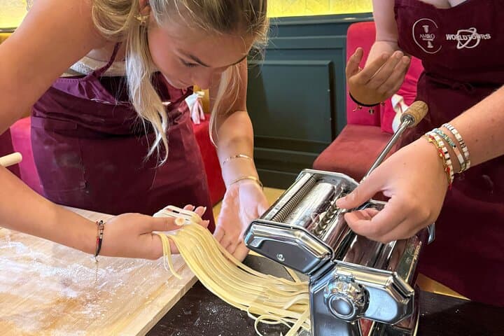 Pasta & Tiramisu Hands-on Cooking Class, Appetizer & Drink