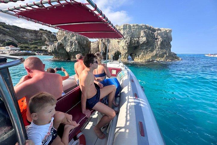 Tour from Tropea to Capo Vaticano with snorkeling Maximum 10 people