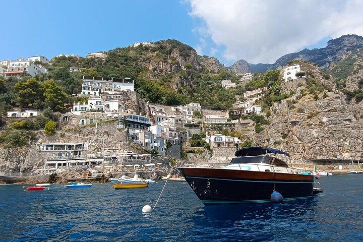 Amalfi Coast Private Boat Day Trip from Rome