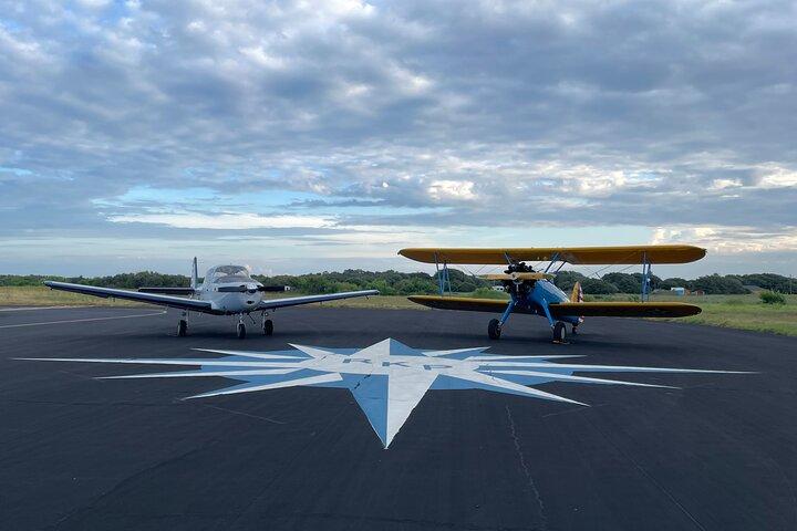 Fly A WWII Biplane Over Rockport