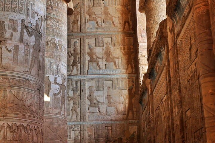 Private Return Transfer from Luxor to Dendera and Abydos Temples