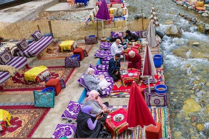 Marrakech: Ourika Valley Atlas Waterfalls Lunch + Guide