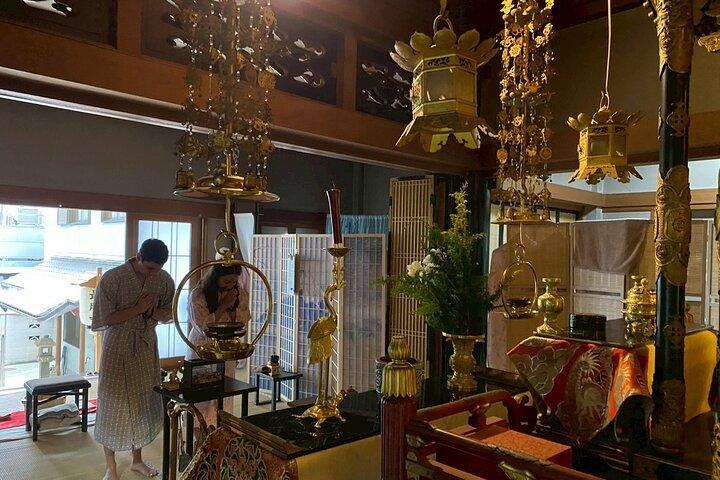 Osaka Temple 2 hour Zen Meditation Day Spa and Matcha Experience