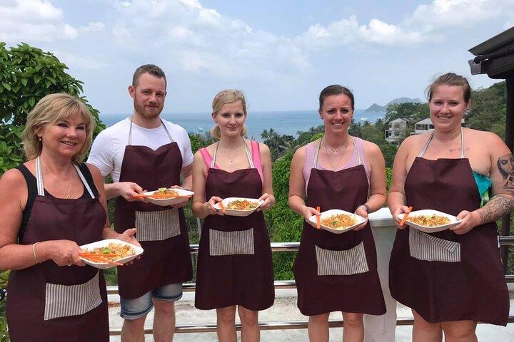 Half Day Thai Cooking Class with Sea View from Koh Tao