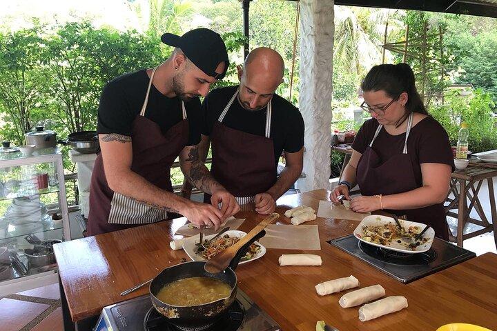 Half Day Thai Cooking Class with Sea View from Koh Tao