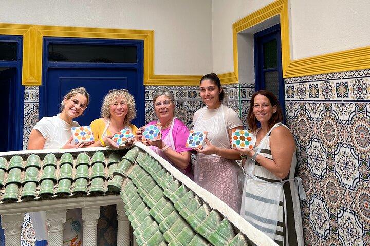 Moroccan Zellige Workshop to make your own Art piece