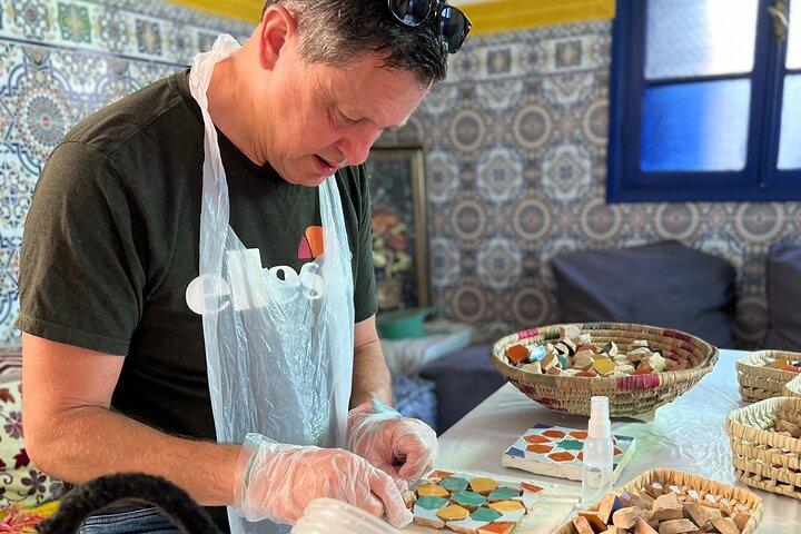 Moroccan Zellige Workshop to make your own Art piece
