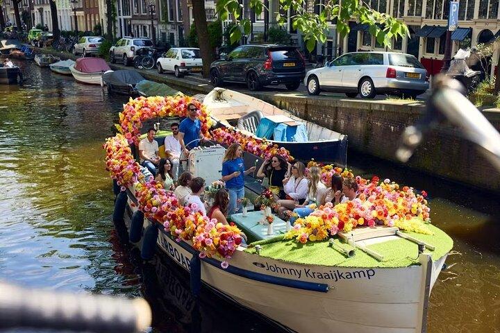 Amsterdam Flower Boat Canal Cruise