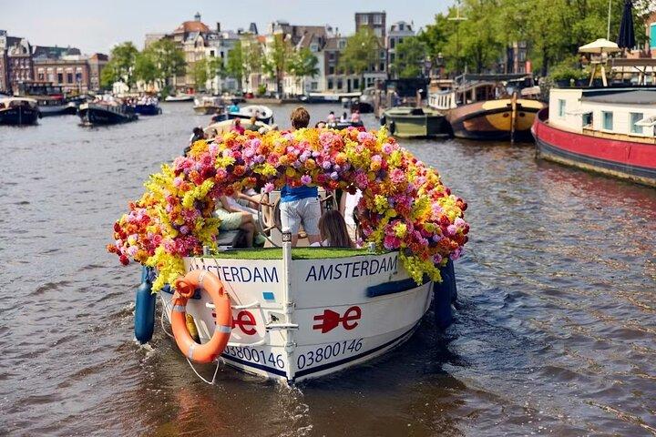 Amsterdam Flower Boat Canal Cruise