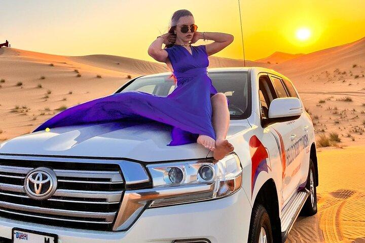 Private Dubai Desert Safari , Kids Friendly , 1 to 6 Persons