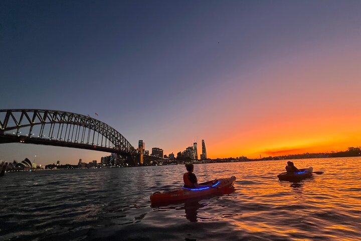 Sunset Paddle Session on Sydney Harbour (single kayak)