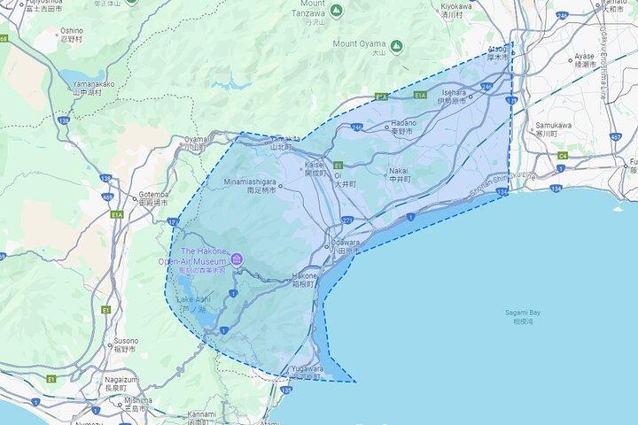 Lake Ashi Hakone Owakudani Kowakien with daily chauffeur