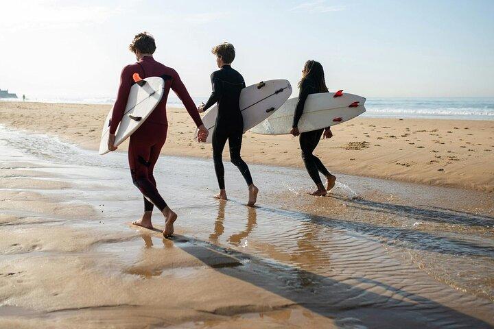 Lisbon to Carcavelos Private Surf Lesson with PRO Surfer