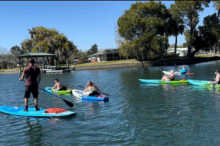 Crystal River: Three Sisters Paddleboarding and Snorkeling Tour