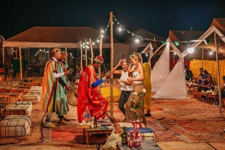 Magical Dinner in Agafay Desert with a Sunset Camel Ride