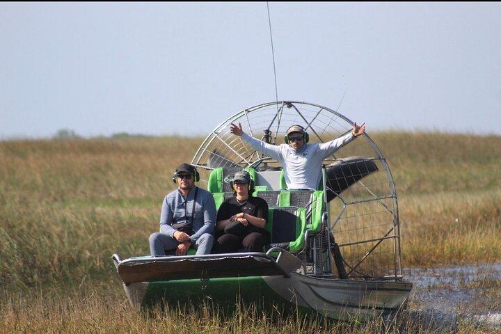 Miami: 90 Minute Private Everglades Airboat Ride