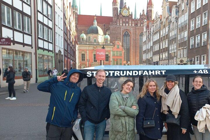 Gdańsk: City Sightseeing Tour by Buggy/Golf Cart LIVE GUIDED 1H