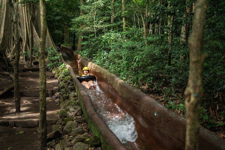 The Longest and Fastest Hidden Jungle Water Slide in Costa Rica