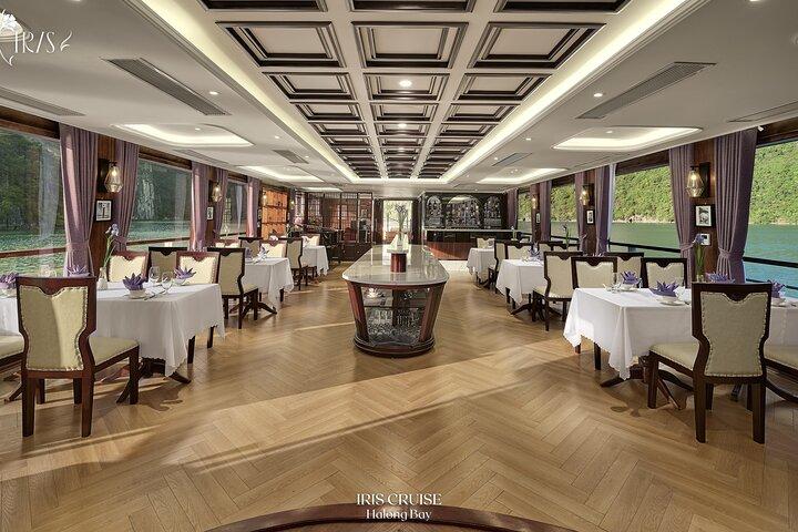 Iris Cruise Halong Bay – 5-Star Day Tour With Jacuzzi & Lunch