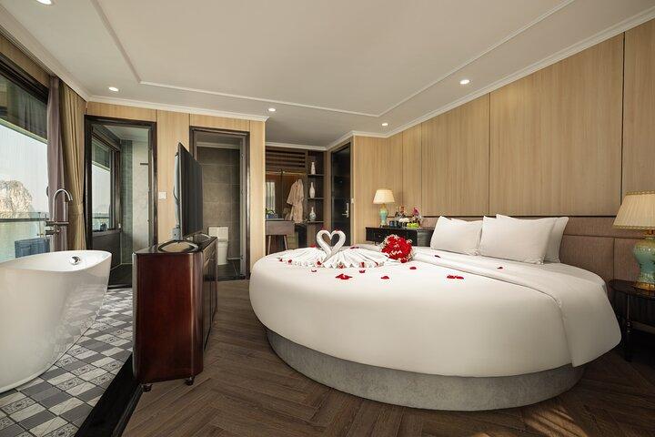 Hanoi : Halong & Lan Ha Bay Luxury 5-Star Balcony Cruise (2D1N)