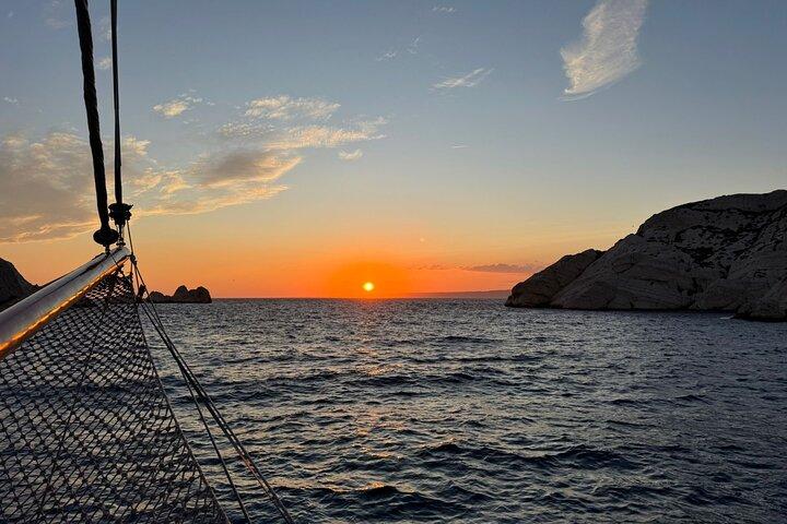 Evening cruise at sunset