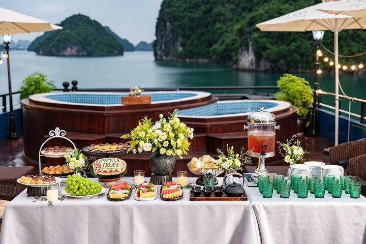 Luxury Ha Long Bay Pamela 5-Star Day Cruise from Harbor