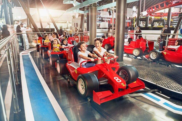 Abu Dhabi Ferrari World, Warner Bros, SeaWorld, Yas Water World