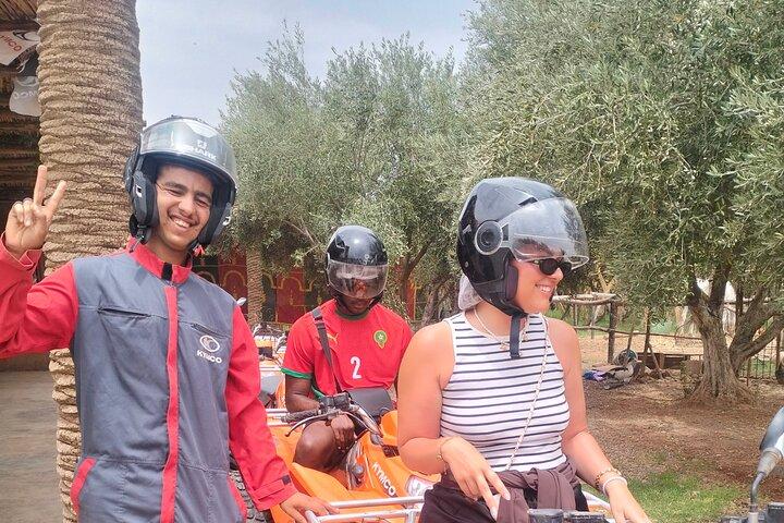 Quad Adventure in the Palmeraie #Adrenaline #MarrakechTrip #