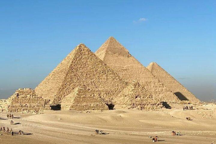 Private Tour to Giza Pyramids Sphinx Third Pyramid and Camel Ride