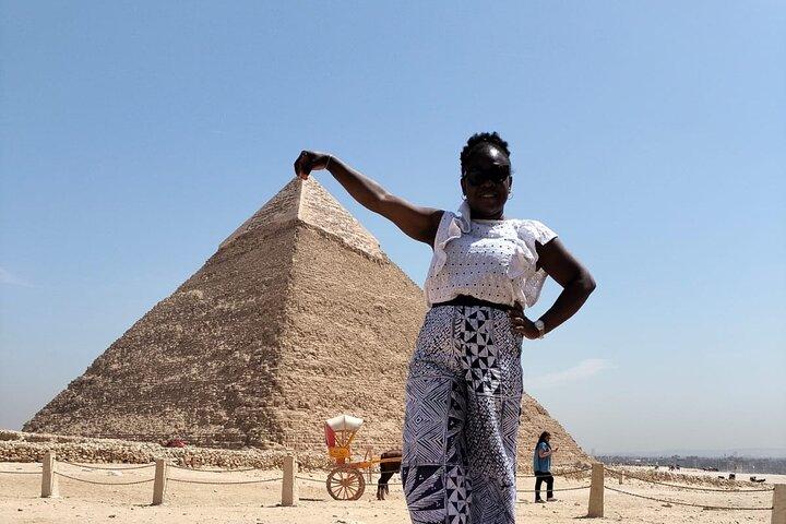 Private Tour to Giza Pyramids Sphinx Third Pyramid and Camel Ride