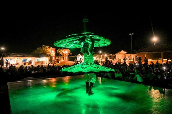 VIP Desert Safari in Dubai with Pick/Drop, Sunset, BBQ, Live show