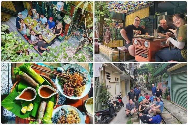 Hanoi Michelin Star Street Food Walking Tour & Train-Street