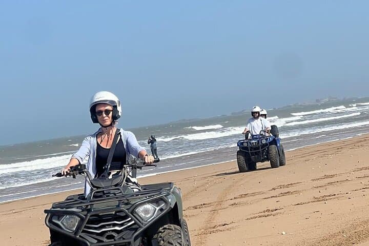 2h quad bike on the beach and in the dunes