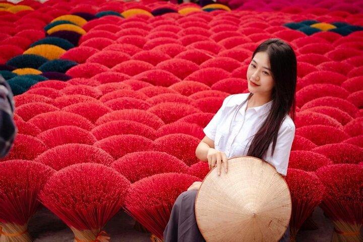 Hanoi City Tour, Incense Village, Train Street Full Day and Lunch