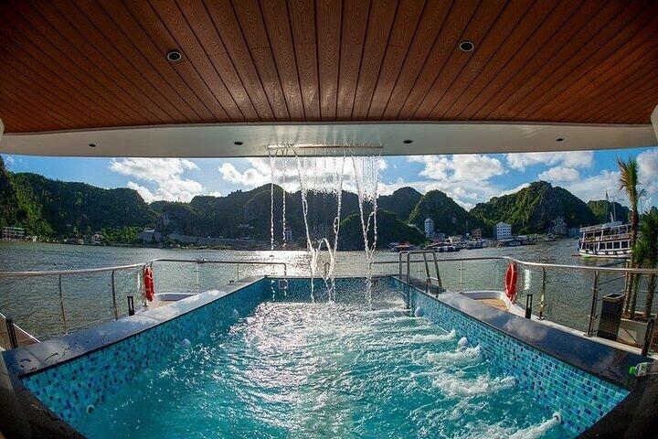 Luxurious Lan Ha Bay Cruise: Biking, Water Slides, All Included