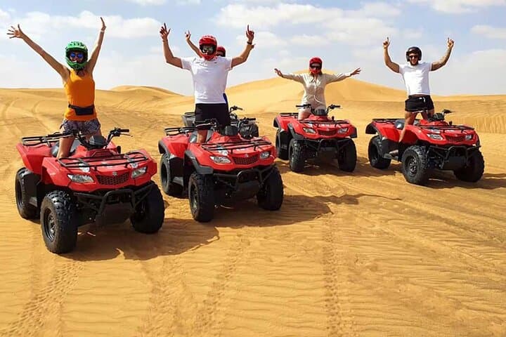 Evening Desert Safari with PickDrop,BBQ & Shows–QuadBike Optional