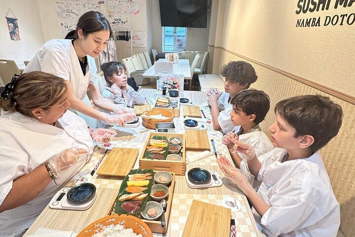 Osaka Sushi Making Class – Hands-On Nigiri & Rolls (Same-Day OK)