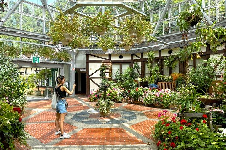 Kobe Guided Tour Nunobiki Waterfalls and Herb Garden